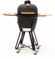 Own Grill kamado barbecue big donker groen/zwart - afbeelding 1
