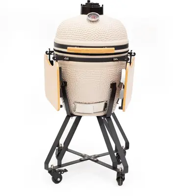 Own grill keramische barbecue 20" Creme zwart -frame   - afbeelding 3