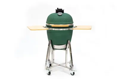 Own grill keramische barbecue 20" Large groen rvs frame - afbeelding 1