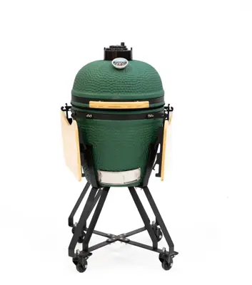 Own grill keramische barbecue 20" Large groen - zwart frame - afbeelding 3