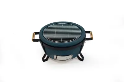 Own grill Tafelgrill kamado 16" blauw - afbeelding 2