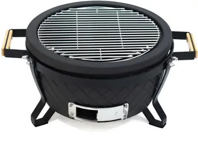 Own grill Tafelgrill kamado 16" zwart - afbeelding 2