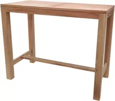 Own Living bartafel yono 140x70x110cm teak - afbeelding 1