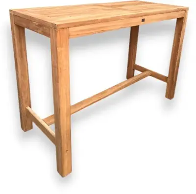 Own Living bartafel yono 160x70x110cm teak - afbeelding 1
