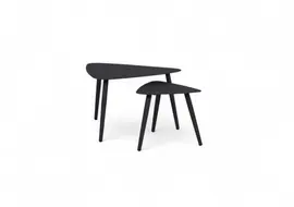 Own Living bijzettafel set tefia antraciet - afbeelding 1