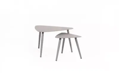 Own Living bijzettafel set tefia antraciet - afbeelding 1