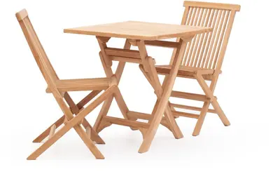 Own Living bistroset saparua aru teak - afbeelding 1