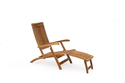 Own Living deckchair sampit teak - afbeelding 2