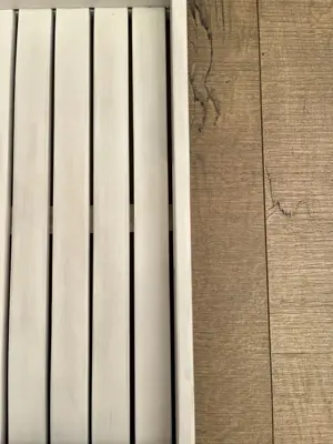 Own Living dienblad hout vierkant 60x60x6cm white wash - afbeelding 2