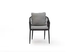 Own Living dining tuinstoel catalina lava grey - afbeelding 1