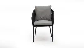 Own Living dining tuinstoel masie lava grey - afbeelding 1
