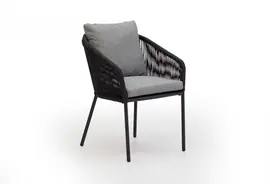 Own Living dining tuinstoel masie lava grey - afbeelding 2