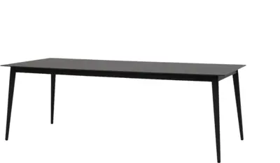 Own Living dining tuintafel lerma 180x90x75cm antraciet - afbeelding 1