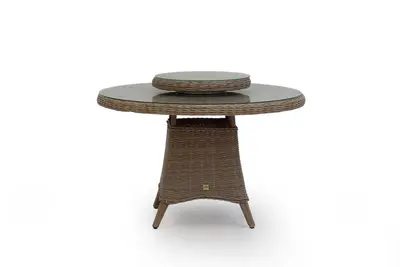 Own Living dining tuintafel tartano 120x77cm mexican sand - afbeelding 1