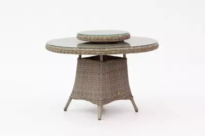 Own Living dining tuintafel tartano 120x77cm off white - afbeelding 1