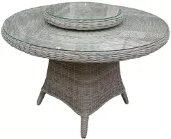 Own Living dining tuintafel tartano 120x77cm off white - afbeelding 2