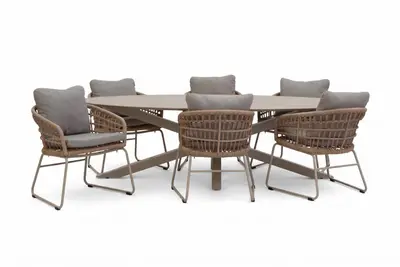 Own Living diningset videl 260 palma sandy beach - afbeelding 1