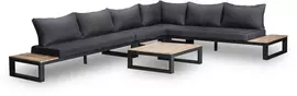 Own Living hoekset bora bora zwart - afbeelding 4