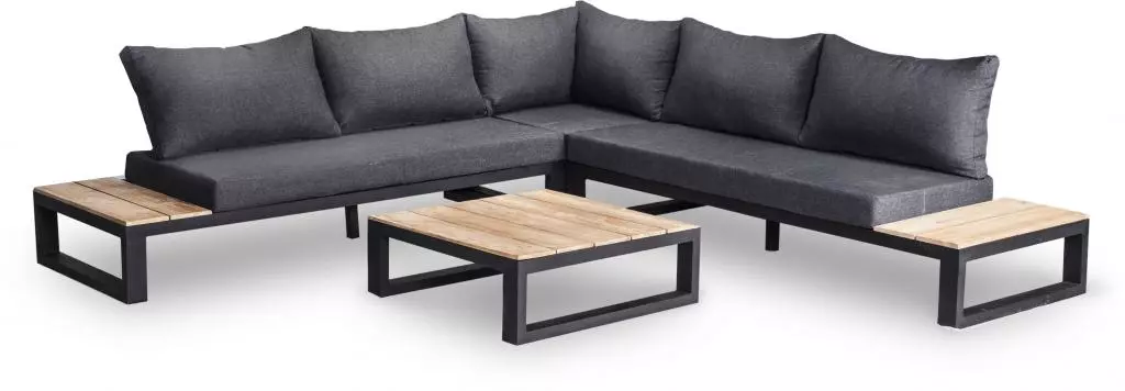 Own Living hoekset bora bora zwart - afbeelding 5