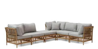 Own Living hoekset cyprus bamboo - afbeelding 2