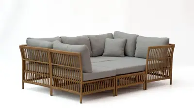 Own Living hoekset cyprus bamboo - afbeelding 5