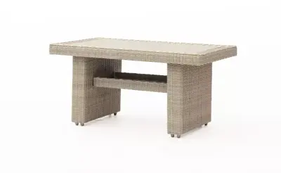 Own Living hoge lounge tuintafel sarzedo 142x81x70cm off white