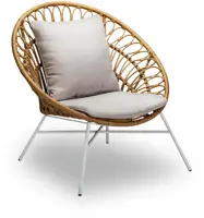 Own Living lounge tuinstoel livinia bamboo - afbeelding 1