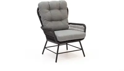 Own Living lounge tuinstoel pia lava grey - afbeelding 1