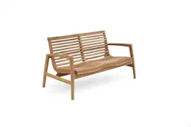 Own Living loungebank buton 2-zits teak - afbeelding 1