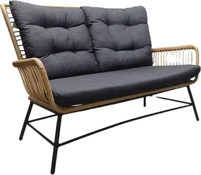 Own Living loungebank pia 2-zits bamboo