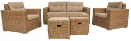 Own Living loungeset Couto bamboe - afbeelding 2