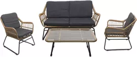 Own Living stoel-bank loungeset cooper bamboo - afbeelding 2