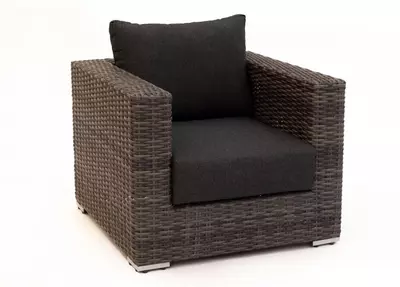 Own Living stoel-bank loungeset houston 3-zits falcon grey - afbeelding 4