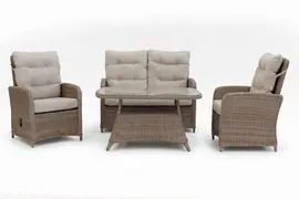 Own Living stoel-bank loungeset models mexican sand - afbeelding 1
