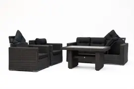 Own Living stoel-bank loungeset sarzedo 3-zits falcon grey - afbeelding 2