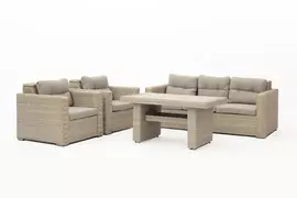 Own Living stoel-bank loungeset sarzedo 3-zits off white - afbeelding 2