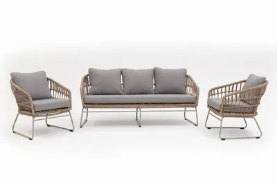 Own Living stoel-bank loungeset videl sandy beach - afbeelding 1