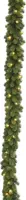 Own Tree Alaskan verlichte guirlande groen 270cm - afbeelding 1