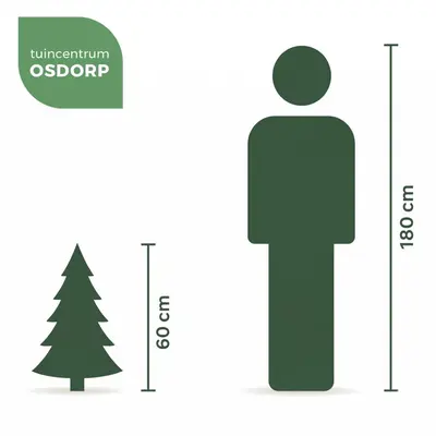 Own Tree Norway Spruce tafelmodel kunstkerstboom groen 60cm - afbeelding 2