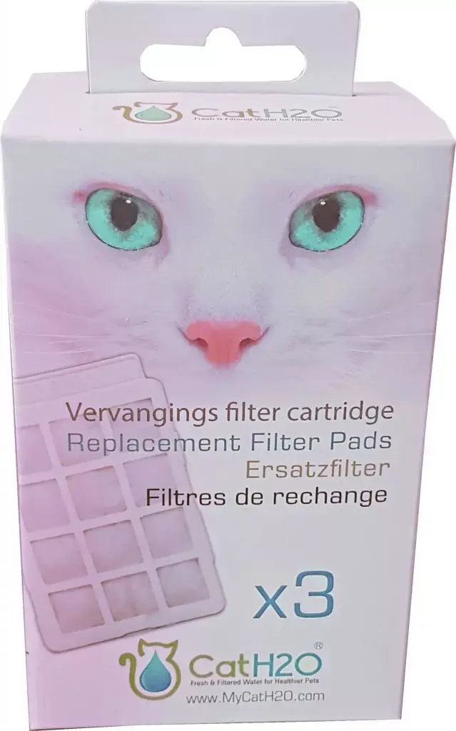 uitvinding wakker worden Erfgenaam Pak à 3 filtercartridge voor waterbak Cat H2O kopen? - Tuincentrum Osdorp