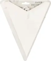 Papieren kerst ornament ster 45cm wit - afbeelding 3
