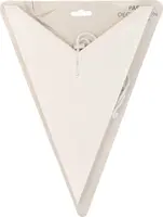 Papieren kerst ornament ster 60cm wit - afbeelding 3