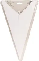 Papieren kerst ornament ster 75cm wit - afbeelding 3