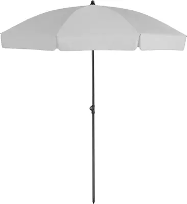 Parasol aruba 200cm lichtgrijs - afbeelding 1