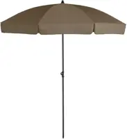 Parasol aruba 200cm taupe - afbeelding 1