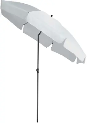 Parasol aruba 200cm wit - afbeelding 2