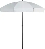 Parasol aruba 200cm wit - afbeelding 1