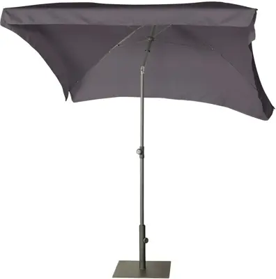 Parasol aruba 200x130cm antraciet - afbeelding 2