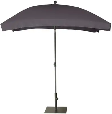 Parasol aruba 200x130cm antraciet - afbeelding 1