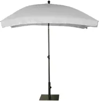 Parasol aruba 200x130cm lichtgrijs - afbeelding 1